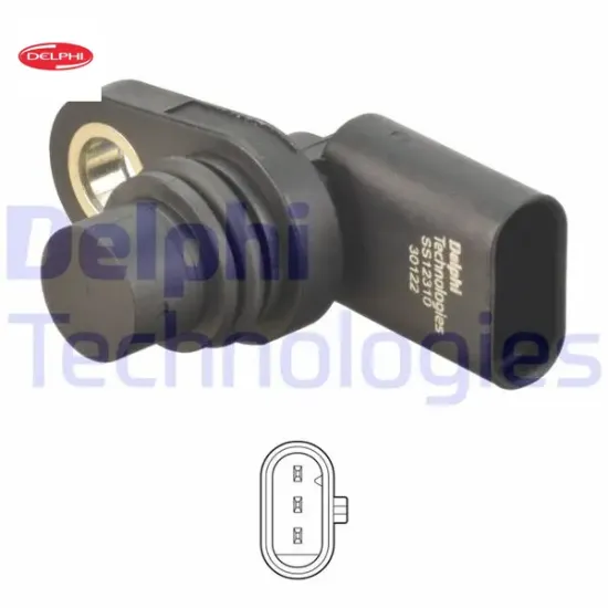 Eksantrık mılı konum sensoru mercedes m260 m264 m270 m274 w176 w177 c190 w246 w205 c117 c257 w212 w2 Delphı A2709050400 resmi