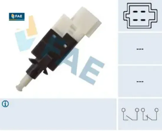Fren lamba salterı mercedes w169 w245 c219 w211 w639 b906 . vw crafter 30-35-50 Fae A0015456709/ 2E0945515A resmi