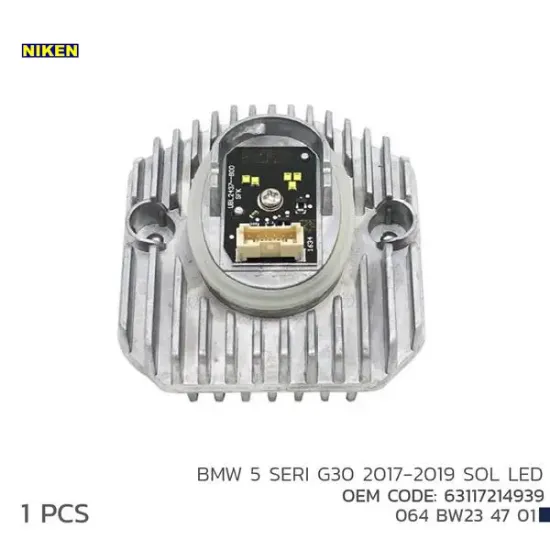 Bmw 5 serı g30 2017-2019 sol led modül 63117214939 Nıken 63117214939 resmi