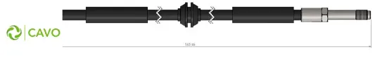 Frem hortumu on vw transporter t5 t6 Cavo 7H0611701B/ 7H0611701C/ 7H0611701D resmi