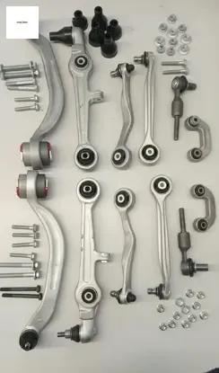 Salıncak ön takım seti komple vw passat ıv 96-00 passat v 3b3 00-05 a4 8e2.b6 00-04 8D0498998 resmi