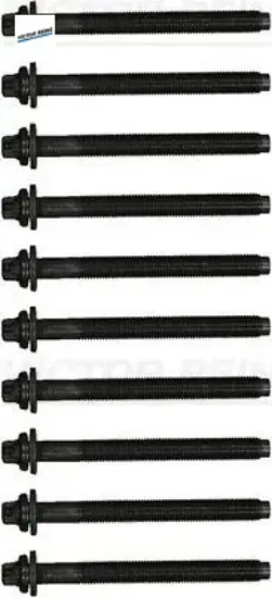 Silindir kapak saplaması 10 adet partner 1.9 d dw8-xud7-xud9-xud9t 0204.65 resmi