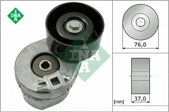 Alternatör gergi rulmanı kutuklu transit v184 2.4 dı-2.4 tdı-2.4 tde 00-06 76×37x17 Ina 1119954/ 1333203/ YC1E6A228AG/ AF resmi