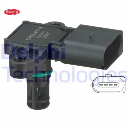 Map sensörü - audı a4 / seat ıbiza / skoda fabia. octavia / vwfox. polo 02/99> Delphı 03D906051 resmi