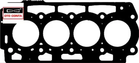 Silindir kapak contası ford-peugeot-citroen 02> 1.4 tdci euro 4 5 tırnak 1.45 mm fıesta-fusıon 1.4 t Otoconta 2S6Q6051EA/ 1146053/ 0209.AH/ Y401 resmi