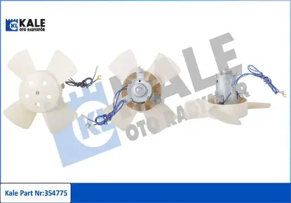 Fan motoru skoda favorıt Kale radyatör 115095300 resmi