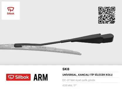 Silecek kolu 385mm r12 tsw-toros arka em Sılbak resmi