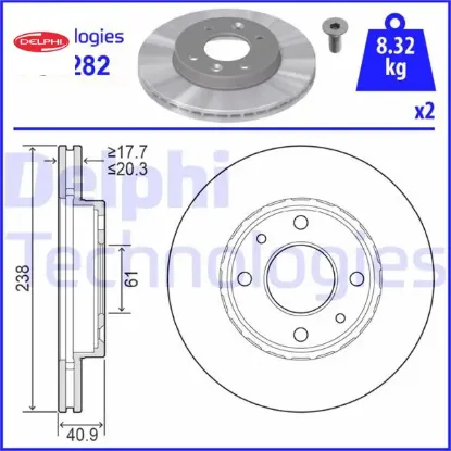 Ön fren aynası küçük renault r9-r11-r19-r21 clıo ı 91>96 clıo ıı 98> clıo symbol 00>09 kangoo 97> me Delphı 7700756572/ 7701204286 resmi