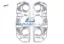 Stop çerçevesı krom vw volt-crafter 07-17 resmi