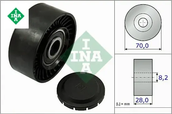 Alternatör gergi rulmanı t6-amarok-crafter-passat-a4 1.9-2.0 tdı avf-blb-bre-ckub-cktb-cdca-caaa/b Ina 03G145276 resmi