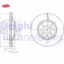 Ön fren aynası astra h 1.4-1.6 04>merıva 1.6 03>combo 1.3 cdti 4.05> 280×25x4dlxhavalı 569067-955266 Delphı 569007/ 569006/ 93181113/ 93175376 resmi