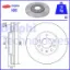 Ön fren aynası astra h 04 > combo c 03> merıva b 10> zafıra b 05> 280×25x5dl havalı 95526655 Delphı 569060/ 569066/ 90539466/ 93197592 resmi