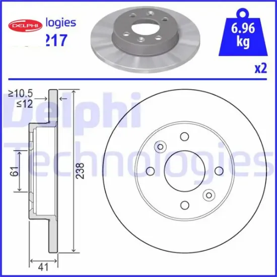 Ön fren aynası r9-r11-r19 clıo ı 91> clıo ıı 98> megane ı 96> twıngo 96> clıo symbol 00> logan 06> s Delphı 7701204282/ 7700704705 resmi