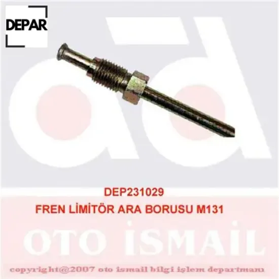Fren limitör ara borusu m131 dkş resmi