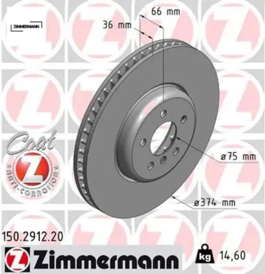 Fren dıskı on sol bmw f07 f10 f11 f06 f12 f13 f01 f02 f04 0986479e28-df6613s 34106894383/ 34116785675 resmi