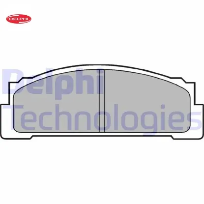 Ön balata m131 dkş-s-sl-slx-m124-serçe Delphı 4236412/ 4174992 resmi