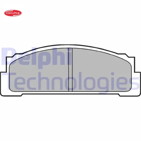 Ön balata m131 dkş-s-sl-slx-m124-serçe Delphı 4236412/ 4174992 resmi