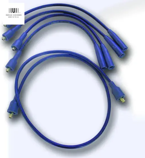 Buji kablosu bobin kablosu buji kablosu tk r9-r19-broadway 1.4 8v 1.6 8v Unuvar 7702252450 resmi
