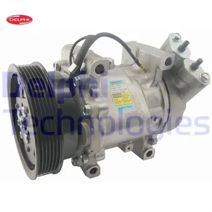 Klima kompresörü clıo ı ıı symbol 1.4-1.6 16v-1.5 dcı 01 >kng 1.4-1.6 16v-1.5 dcı 97 > 125mm 6 kanal Delphı 8200953358/ 7700273801/ 8200600117 resmi