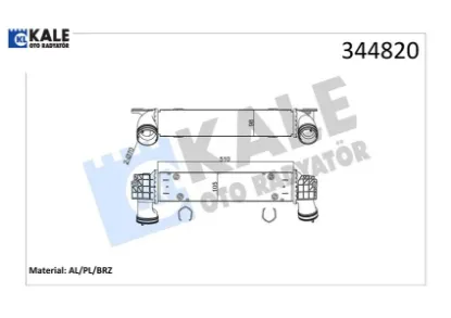 Turbosarj radyatoru bmw n47 e81 e82 e87 e88 e90 e91 e92 e93 e84 Kale radyatör 17517798788 resmi