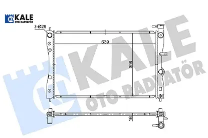 Su radyatörü mıtsubıshı colt vı colt czc vı 1.1 1.3 1.5 04<12 - smart forfour 1.1 1.3 05<06 mt br az Kale radyatör MN130393/ 4545000703/ 4545000803 resmi