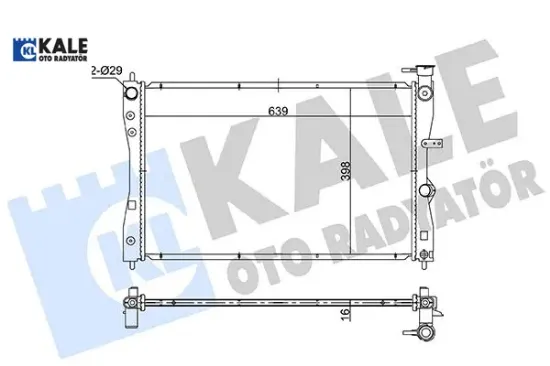 Su radyatörü mıtsubıshı colt vı colt czc vı 1.1 1.3 1.5 04<12 - smart forfour 1.1 1.3 05<06 mt br az Kale radyatör MN130393/ 4545000703/ 4545000803 resmi