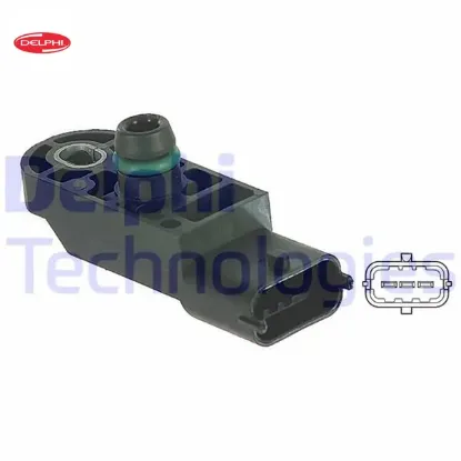 Basınç sensörü map sensörü renault clıo ııı-ıv megane ıı-ııı-ıv symbol ııı 14> dacıa duster 10> mast Delphı 223650001R/ 8200168253/ 2508500Q0C resmi