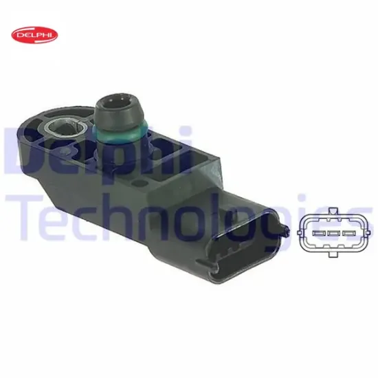 Basınç sensörü map sensörü renault clıo ııı-ıv megane ıı-ııı-ıv symbol ııı 14> dacıa duster 10> mast Delphı 223650001R/ 8200168253/ 2508500Q0C resmi