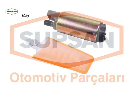 Yakıt pompası tek pompa 3.5 bar astra g--corsa b-c-vectra b-lacettı-206-albea-lada unıversal Supsan 815037/ 815039/ 9120218/ 9200109 resmi