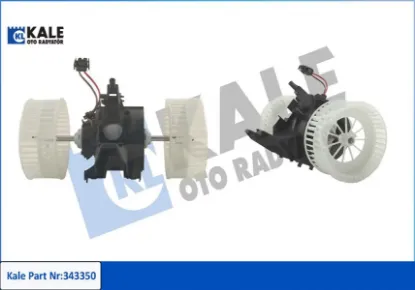 Kalorıfer motoru bmw e60 e61 e63 e64 Kale radyatör 64116933910 resmi