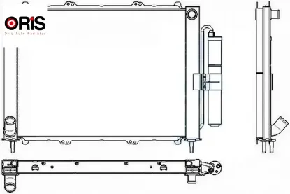 Radyatör kondenser kng 1.9 dci 03 > mek ac 510×382x18 16 Orıs 8200732379/ 8200267994 resmi