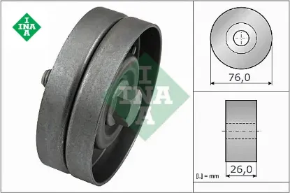 Alternatör gergi rulmanı polo-golf4-bora 1.4-1.6 16v ahw-bcb Ina 32145276 resmi