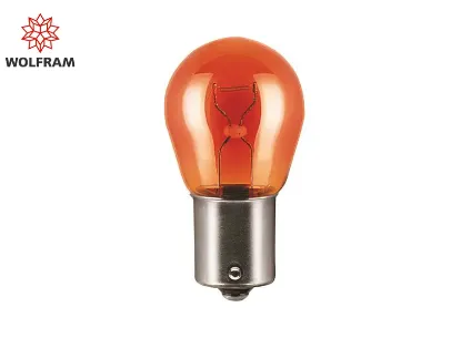 Ampul 12v py21w 21 bau15s 93 ampul yan tırnak sarı stop-sinyal ve park serisi 7507 resmi