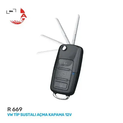 Uzaktan açma kapama ünitesi sustalı tip renkli mavi-sarı-kırmızı resmi
