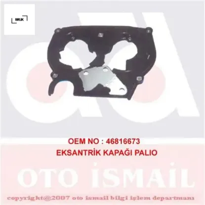Eksantrik kapağı alt palıo - albea 1.6 16v 210047 Bırlık 46816673 resmi