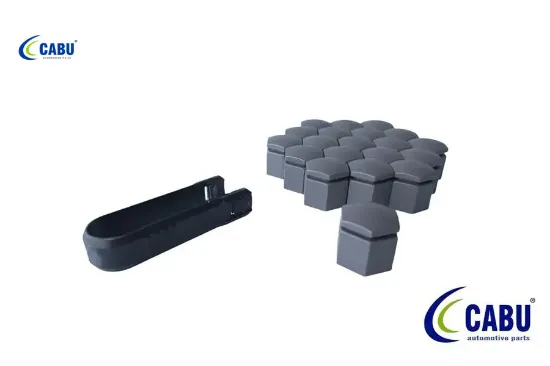 Bijon kapağı kömür metalik 19×24mm astra j - k. ınsıgnıa b. mokka 20 adet 220644 Cabu 13450275/ 1008035 resmi