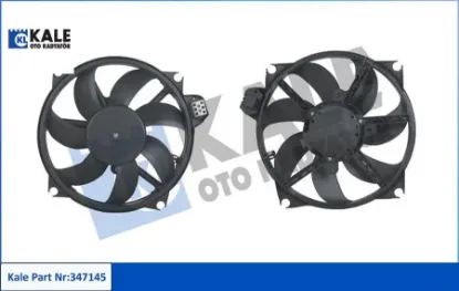 Fan motoru mgn ııı-fluence Kale radyatör 214819402R/ 214810898R resmi