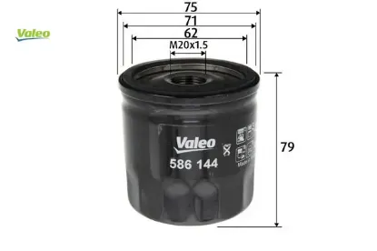 Yag fıltresı mercedes om607 w176 w246 c117 x156 w415 . renault clıo ıv 12> megane ıv 15> duster 12> Valeo A6071840225/ 152085488R/ 152089599R resmi