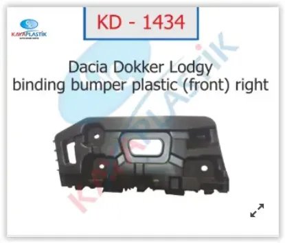 Ön tampon bağlantı ayağı sağ dacıa dokker-lodgy Kaya plastık 622224036R resmi