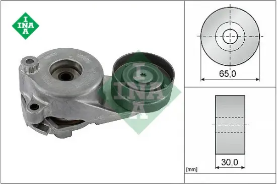 Kayıs gergı rulmanı mercedes w203 w204 w211 w212 c218 c219 w164 w221 w639 b906 b907 b910 kutuklu Ina A6422001370 resmi