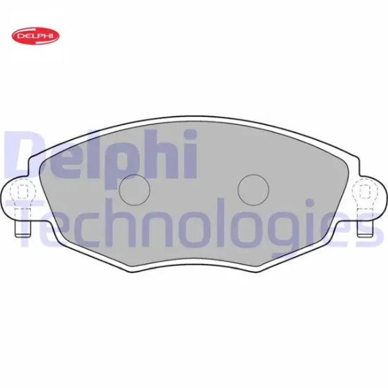 On fren balatası mondeo ııı 00>07 jaguar x type 04>09 Delphı ME1S7J2K021AC/ 1S712K021AC/ CS217129 resmi