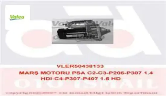 Marş motoru komple combo e-crossland-partner-berlıngo-p206-p207-p208-p301-p307-p308-p407- expert-bıp Valeo 5802.FG.5802.AZ/ 5802.FP/ 5802.Y4/ Y5 resmi