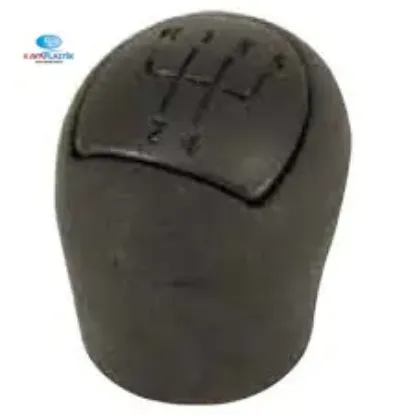 Vites topuzu siyah kng Kaya plastık resmi