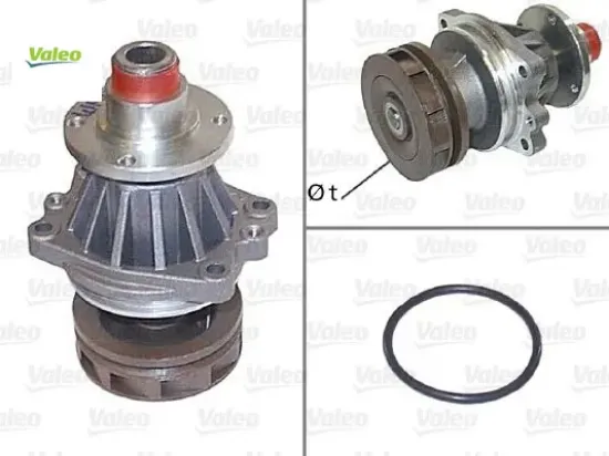 Devırdaım su pompası bmw m41 m51 e34 e36 e38 e39 25 6t range rover 2 p38a 94>02 Valeo 11510032679/ STC2192/ STC3343 resmi