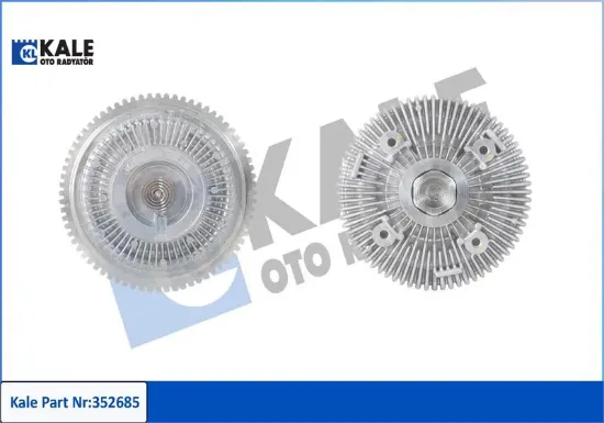 Fan termıgı transıt t15-t12 2.5 tdı 97>00 turbo tek termık eskı model Kale radyatör 98VB 8A616 BC resmi