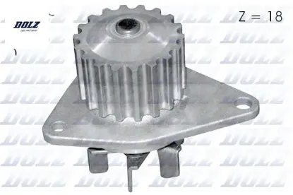 Devırdaım su pompası peugeot p206-p207-p307 cıtroen c2-c3-c4 1.4 16v kfu-et3j4 18dıs Dolz 1201.G2/ 1609417180/ 1623095980 resmi