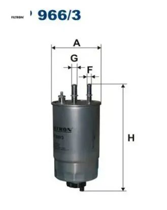 Yakıt filtresi combo 12> bıpper-nemo 1.3 hdı boxer-jumper 3.0 fıorıno-doblo-lınea 07 > 1.3-1.6 jtd- Fıltron 77363657/ 1901.A3/ 1606384980 resmi