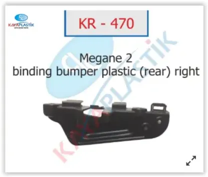 Arka tampon sağ tesp.parc. mgn ıı sedan 07-09 l.84 Kaya plastık 8200176035 resmi
