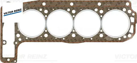 Sılındır kapak contası 1.75mm mercedes m102 w123 w124 w201 w460 w461 w463 A1020162520/ 764.720 resmi