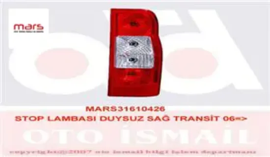 Stop lambası duysuz sağ transit v348-v347 06>14 Mars 6C1113404AD 1435880 1459901 T199078 resmi